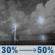 Tonight: A chance of showers and thunderstorms before 1am, then a chance of showers and thunderstorms between 1am and 5am. Partly cloudy, with a low around 71. South southwest wind 6 to 12 mph. Chance of precipitation is 50%. New rainfall amounts between a tenth and quarter of an inch possible. Tonight: Chance Showers And Thunderstorms