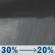Tonight: A chance of rain showers. Cloudy, with a low around 57. East northeast wind 6 to 13 mph, with gusts as high as 17 mph. Chance of precipitation is 30%. New rainfall amounts less than a tenth of an inch possible. Tonight: Chance Rain Showers