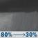 Tonight: Rain showers before 3am. Mostly cloudy, with a low around 42. North wind 6 to 9 mph. Chance of precipitation is 80%. New rainfall amounts between a quarter and half of an inch possible. Tonight: Rain Showers