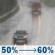 Friday: Areas of fog and a chance of rain before 9am, then rain likely and patchy fog. Cloudy, with a high near 52. Northeast wind 5 to 13 mph, with gusts as high as 17 mph. Chance of precipitation is 60%. New rainfall amounts between a tenth and quarter of an inch possible. Friday: Areas Of Fog then Light Rain Likely