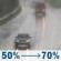 Friday: Areas of fog and a chance of rain before 9am, then rain likely and patchy fog. Cloudy, with a high near 51. Northeast wind 5 to 10 mph. Chance of precipitation is 70%. New rainfall amounts between a tenth and quarter of an inch possible. Friday: Areas Of Fog then Light Rain Likely