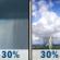 Thursday: A chance of rain showers between 7am and 8am, then a chance of showers and thunderstorms. Mostly sunny, with a high near 90. South southwest wind 12 to 24 mph, with gusts as high as 33 mph. Chance of precipitation is 30%. New rainfall amounts between a tenth and quarter of an inch possible. Thursday: Chance Rain Showers then Chance Showers And Thunderstorms