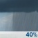 Monday: A 40 percent chance of showers, mainly after noon. Mostly cloudy, with a high near 64. East northeast wind 10 to 14 mph, with gusts as high as 23 mph. Monday: A 40 percent chance of showers, mainly after noon. Mostly cloudy, with a high near 64. East northeast wind 10 to 14 mph, with gusts as high as 23 mph.