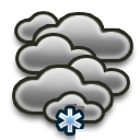Overcast Probably rain and or snow