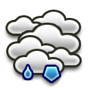 Overcast Snow flurries
