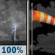 Tonight: Showers And Thunderstorms then Partly Cloudy