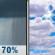 Friday: Rain showers likely before 10am. Partly sunny, with a high near 72. South wind 10 to 18 mph, with gusts as high as 28 mph. Chance of precipitation is 70%. New rainfall amounts less than a tenth of an inch possible. Friday: Rain Showers Likely then Partly Sunny