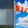 Today: Scattered Rain Showers then Mostly Sunny