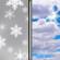 Monday: Scattered Snow Showers then Partly Sunny